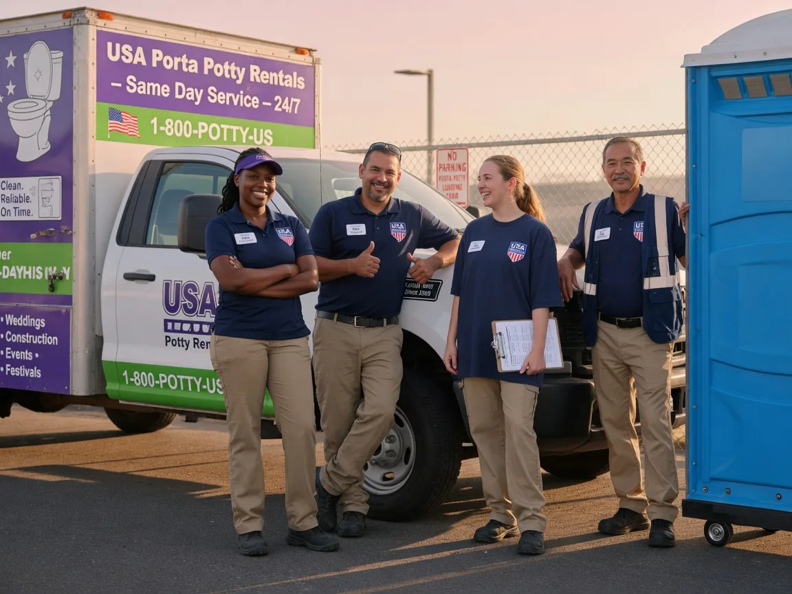 Porta Potty Rental company in Falls Creek, PA